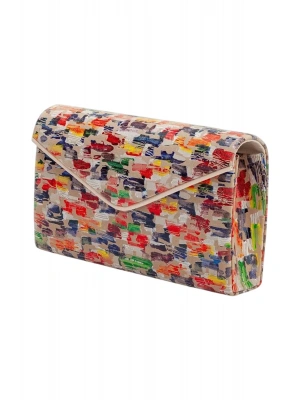 Zincir Askılı Renkli Şık İtalyan Portföy Çanta