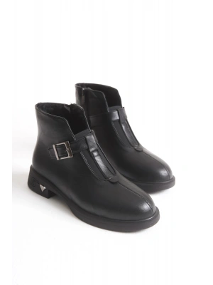 Nora Kadın Düz Taban Önden Lastikli Günlük Bot