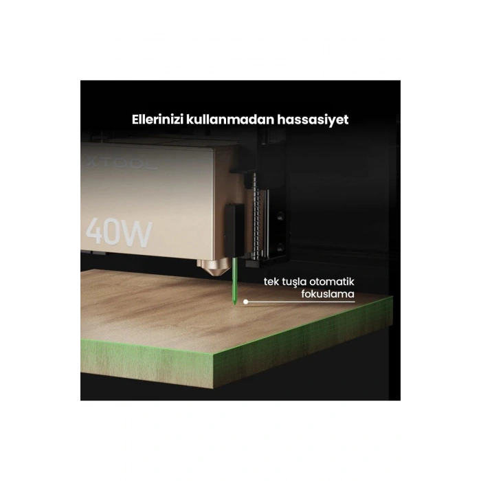 xTool S1 40W Dark Deluxe Lazer Cihazı