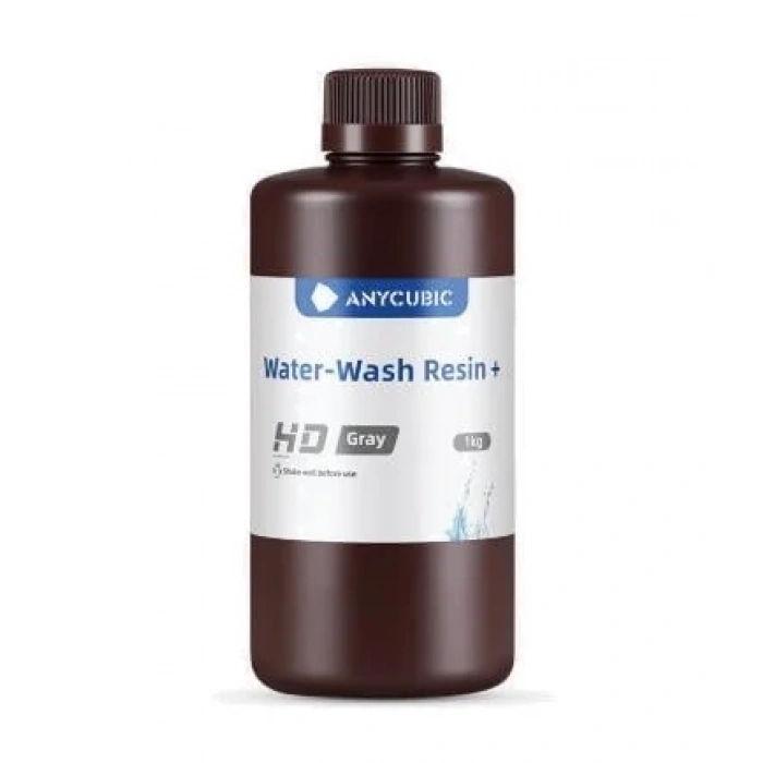 Anycubic Gri HD Suda Yıkanabilir Water Wash Reçine 1 Kg