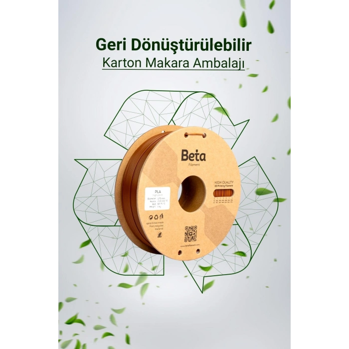 Beta PLA+ Brown Filament 1.75mm 1 Kg