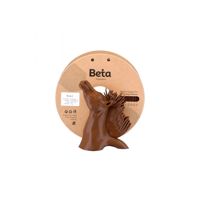 Beta PLA+ Filament Brown 1.75mm 1 Kg