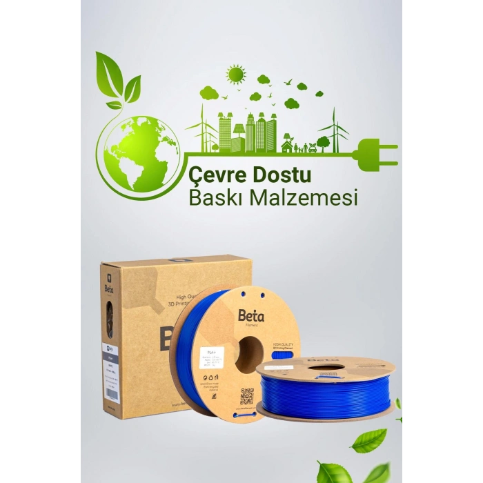 Beta PLA+ Flourescent Blue Filament 1.75mm 1 Kg