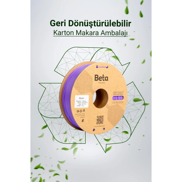 Beta PLA+ Violet Purple Filament 1.75mm 1 Kg