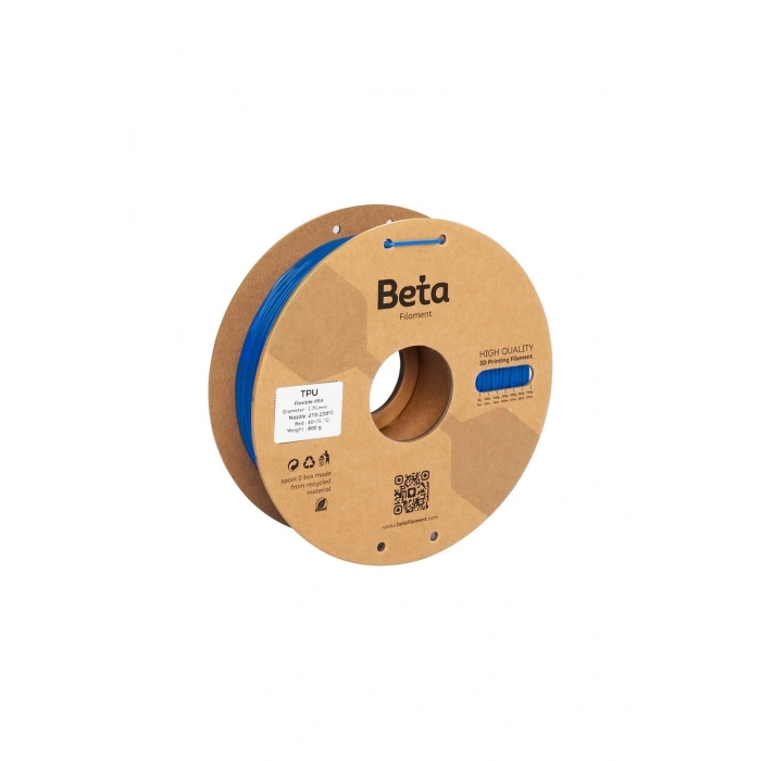 Beta TPU 95A Gemstone Blue Filament 1.75mm 800 Gr.