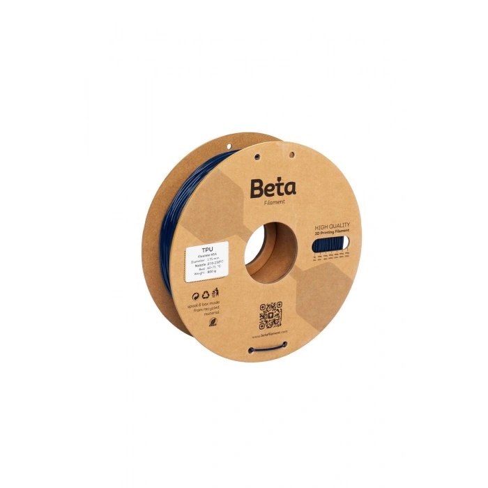 Beta TPU 95A Navy Blue Filament 1.75mm 800 Gr.