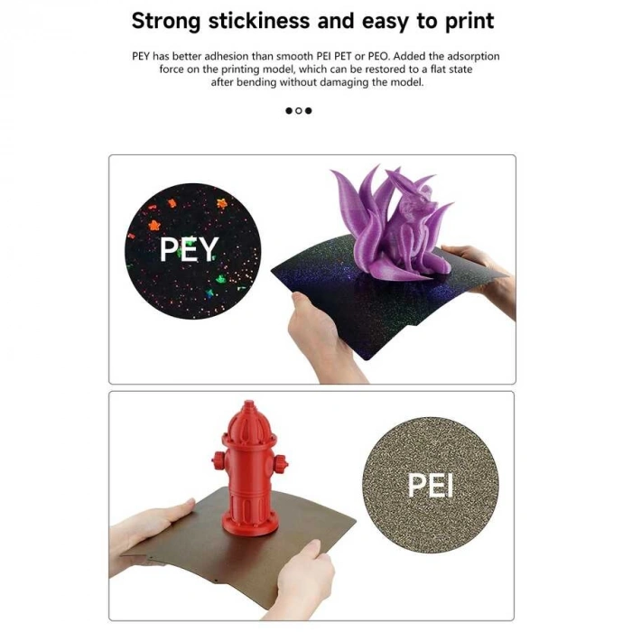 Creality K1 Max uyumlu PEI Tabla 310x310mm