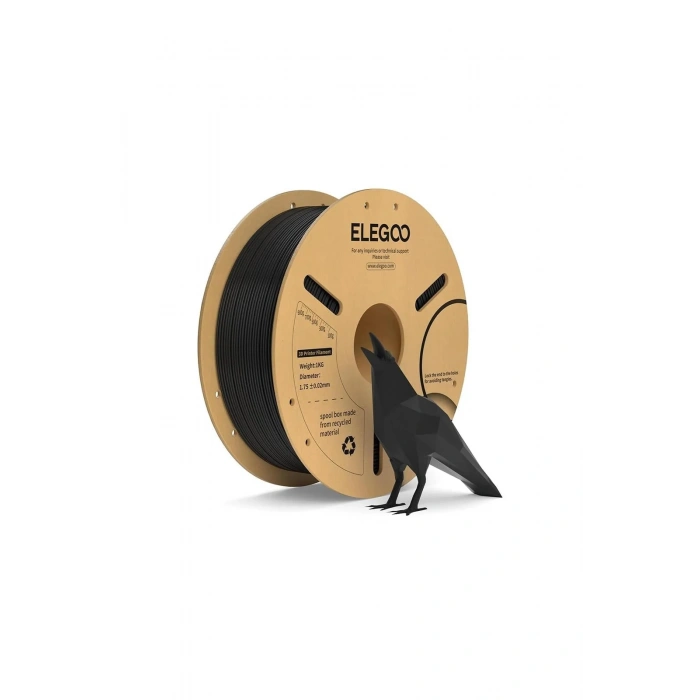 ELEGOO Siyah PLA+ Filament 1kg