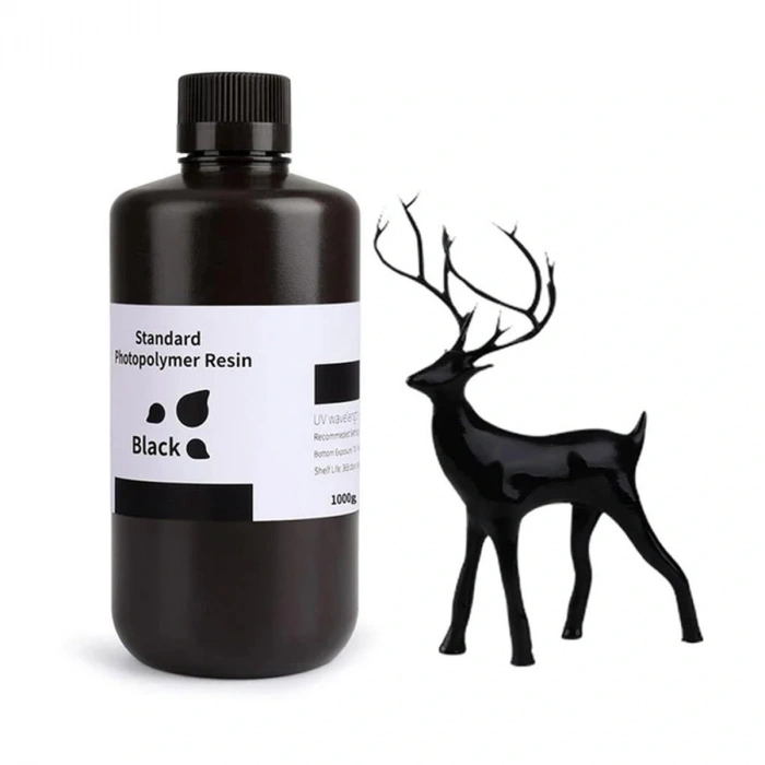 ELEGOO Standart Fotopolimer Reçine Siyah - 1 Kg