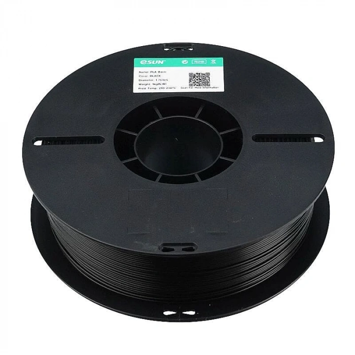 Esun PLA Basic Filament Black 1.75mm 1kg