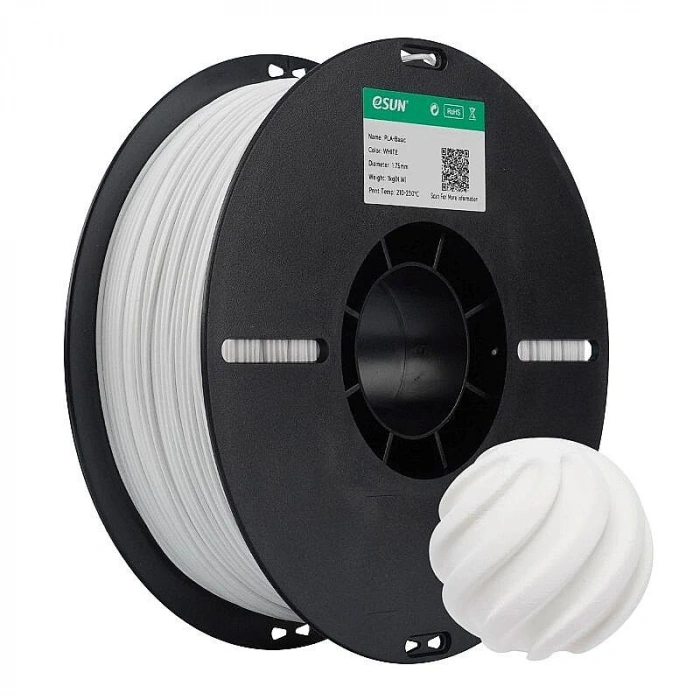 Esun PLA Basic Filament White 1.75mm 1kg