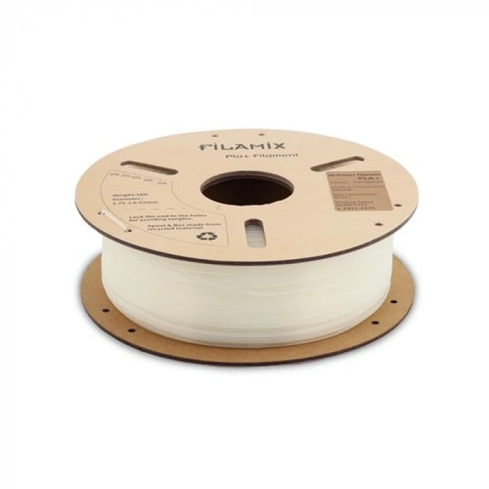 Filamix PLA+ Şeffaf Filament 1.75mm 1 Kg