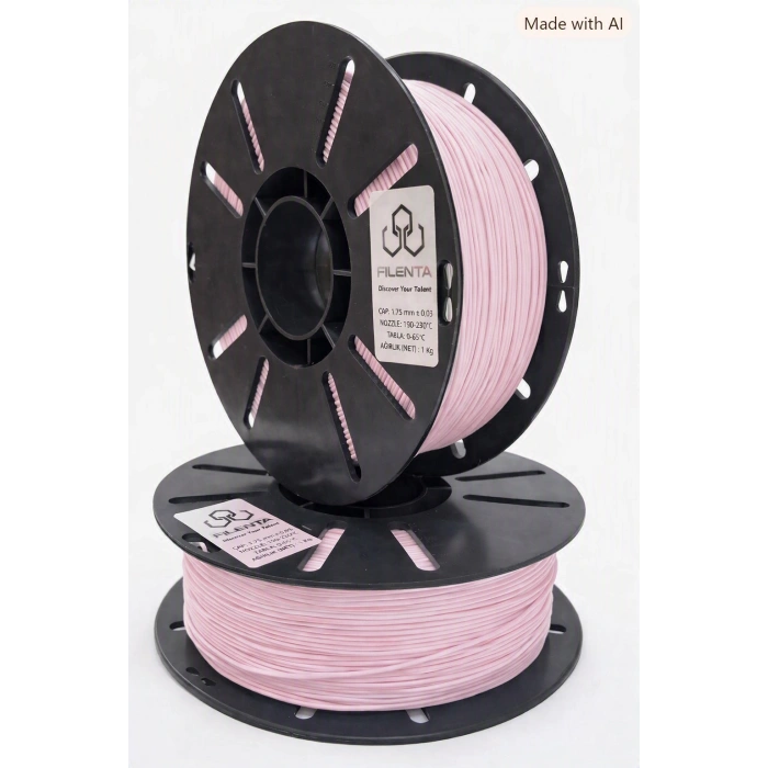 Filenta Bebek Pembe PLA Filament 1.75 mm – 1 kg