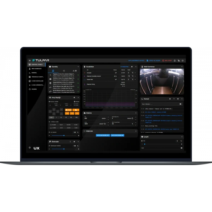 Tulpar UX Endüstriyel 3D Yazıcı