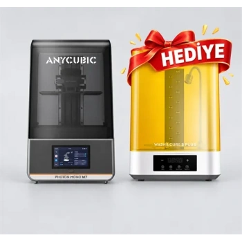 Anycubic Mono M7+Wash Cure 3 Plus HEDİYE