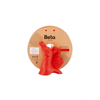 Beta PLA+ Flourescent Red Filament 1.75mm 1 Kg