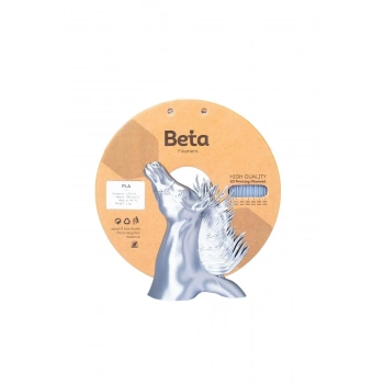 Beta PLA-Silk Silver Filament 1.75mm 1 Kg