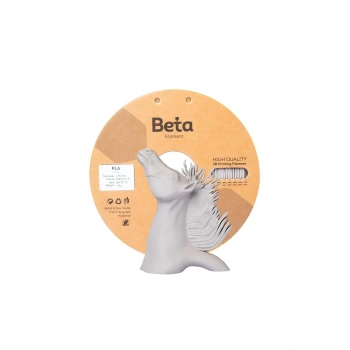 Beta PLA Matte Warm Grey Filament 1.75mm 1 Kg