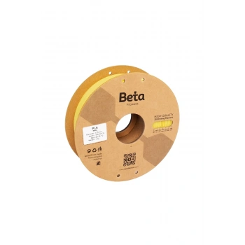 Beta PLA Matte Yellow Filament 1.75mm 1 Kg