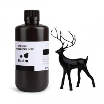 ELEGOO Standart Fotopolimer Reçine Siyah - 1 Kg