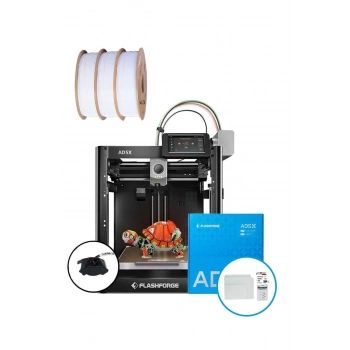 FLASHFORGE Adventurer 5X & Enclosed Kit Bundle (Kamera Hediyeli)