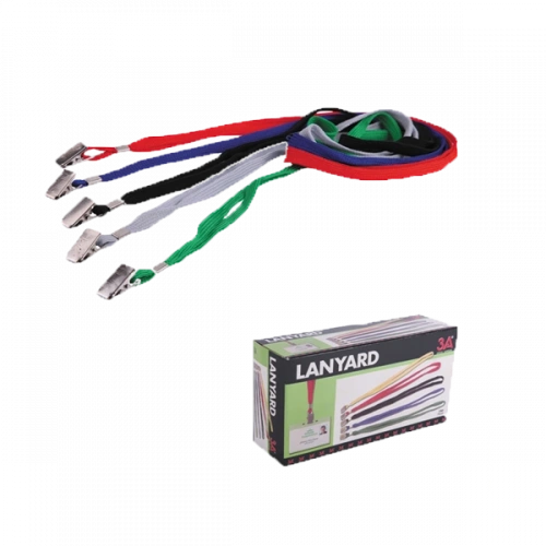 3a Kart Askı İpi Metal Klipsli Lacivert 854