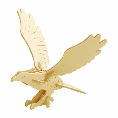 3D Ahşap Puzzle Kartal JP149 34 parça