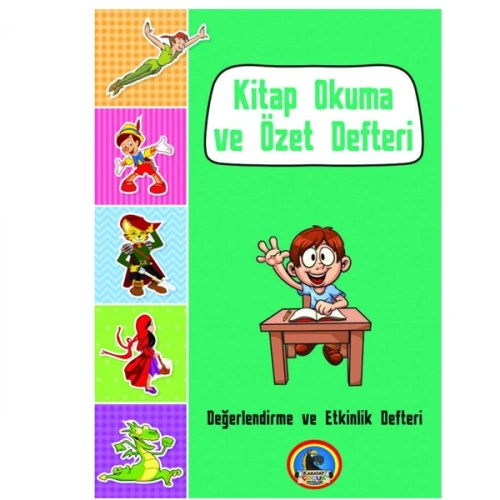 4e Kitap Okuma Ve Değerlendirme Defteri Karatay Yayınevi