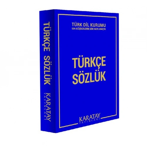 4e Sözlük Türkçe Ortaokul Yeni Biala Plastik Kapak 1.hamur 512 Syf Mavi Karatay Yayınevi
