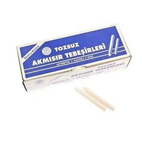 Akmısır Tebeşir Tozsuz 100 Lü Beyaz