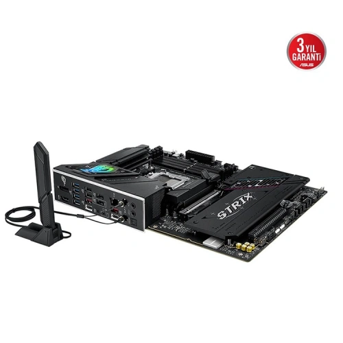 Asus Rog Strıx B850-f Gamıng Wıfı, 4xddr5, 4x M2, Hdmı, Dp, 2xtype-c, Wi-fi 7, Bluetooth V5.4, Am5 Soket Gamıng Anakart