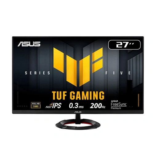 Asus Tuf Gamıng Vg279Q5r 27 inç 0.3ms, 200hz, Full Hd, Dp, 2xhdmı, Hoparlör, Fast Ips Led, Elmb Sync Premium, Gamıng Monitör