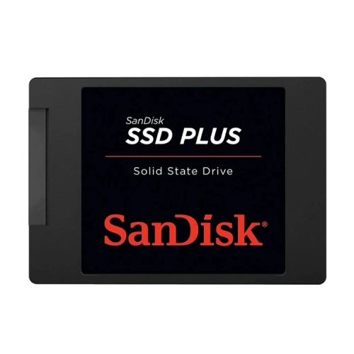 Sandisk 500gb Ssd Plus 545mb-505mb-s Sdssda-500g-g28 Sata 3 2.5 Harddisk