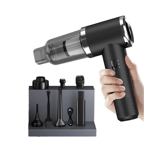 Enkado Ekd-sp20 17000pa 2000mah Güçlü Vakum-üflemeli Şarjlı Katlanabilir Araç Süpürgesi 3ad Filtr