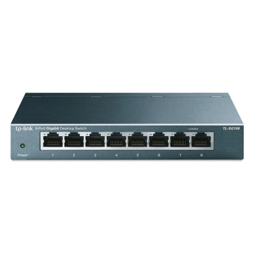Tp-link Tl-sg108 8 Port 10-100-1000 Mbps Switch Çelik Kasa