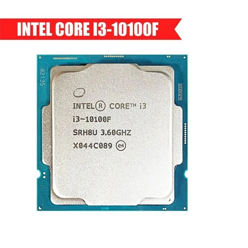 Intel Core İ3 10100f Tray 3.60ghz 6mb Önbellek 4 Çekirdek 1200 14nm İşlemci Novga