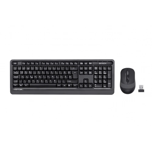 A4 Tech Fg1010f 2.4g Gri F Klavye Fn-mm Klv+optik Mouse Kablosuz Set