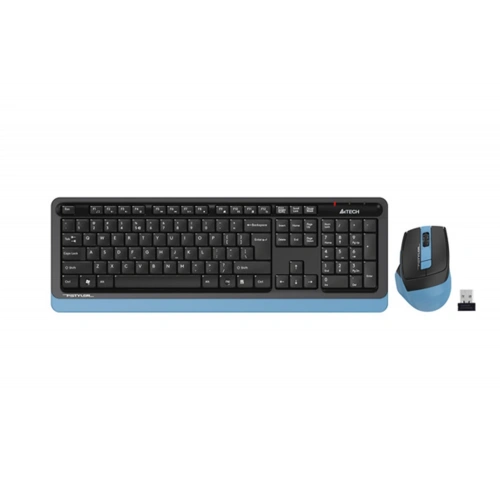 A4 Tech Fg1035 2.4g Mavi Q Fn-mm Klv+optik Mouse Set