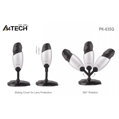 A4 TECH PK-635G 480P Dahili Mikrofonlu USB WEBCAM