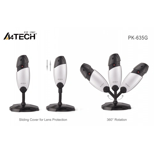 A4 Tech Pk-635g 480p Dahili Mikrofonlu Usb Webcam