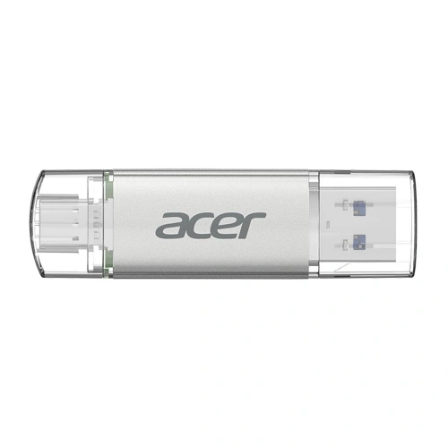 Acer 128gb Usb 3.2 Ut300-128gb Usb-a+usb-c Çift Taraflı Metal Flash Bellek