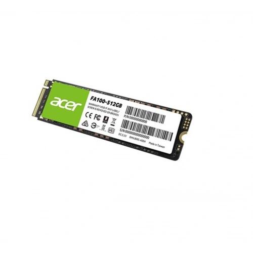 Acer 512gb Fa100 3200-2200mb-s Pcıe Gen3 X 4 M.2 Ssd Disk