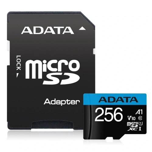 Adata 256gb Premier Microsdxc Card With Adapter Uhs-ı Class10 V10 Hafıza Kartı