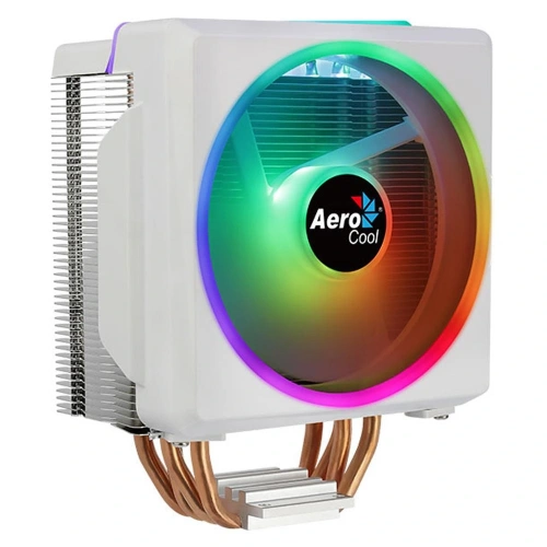 Aerocool Ae-cc-cyln4f-w Cylon 4f Beyaz 12cm Argb Şeffaf Fan İşlemci Soğutucu