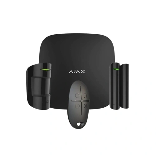 AJAX  StarterKit 4G, Kablosuz, Alarm Kiti, SİYAH