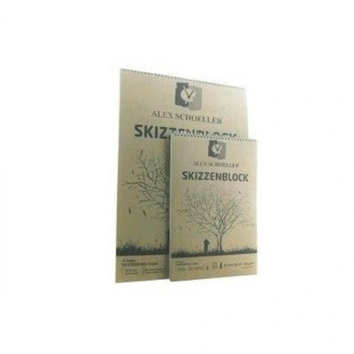 Alex Schoeller Bloknot Spiralli Kraft 25x35 30 Lu Alx-1168