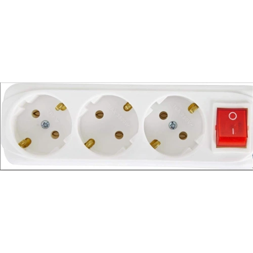 Almera 3lü 3mt Anahtarlı Topraklı Priz (9230203)