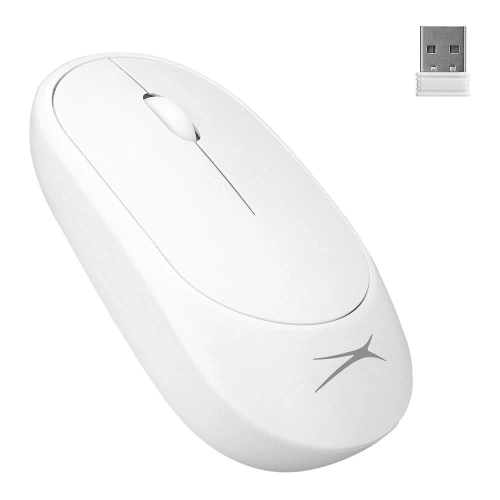 Altec Lansing Albm7314 Beyaz 2.4ghz Usb 1200dpı Alkalin Pilli Kablosuz Mouse