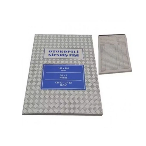 Altınyıldız Sipariş Fişi Otocopyli 50 Yp 14x20