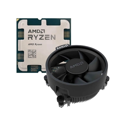 Amd Ryzen 5 7500f 6 Core, 3,7-5.00ghz, 38mb Cache, 65w,  Am5 Soket, Mpk, (dahili Grafik Yok, Fan Var)